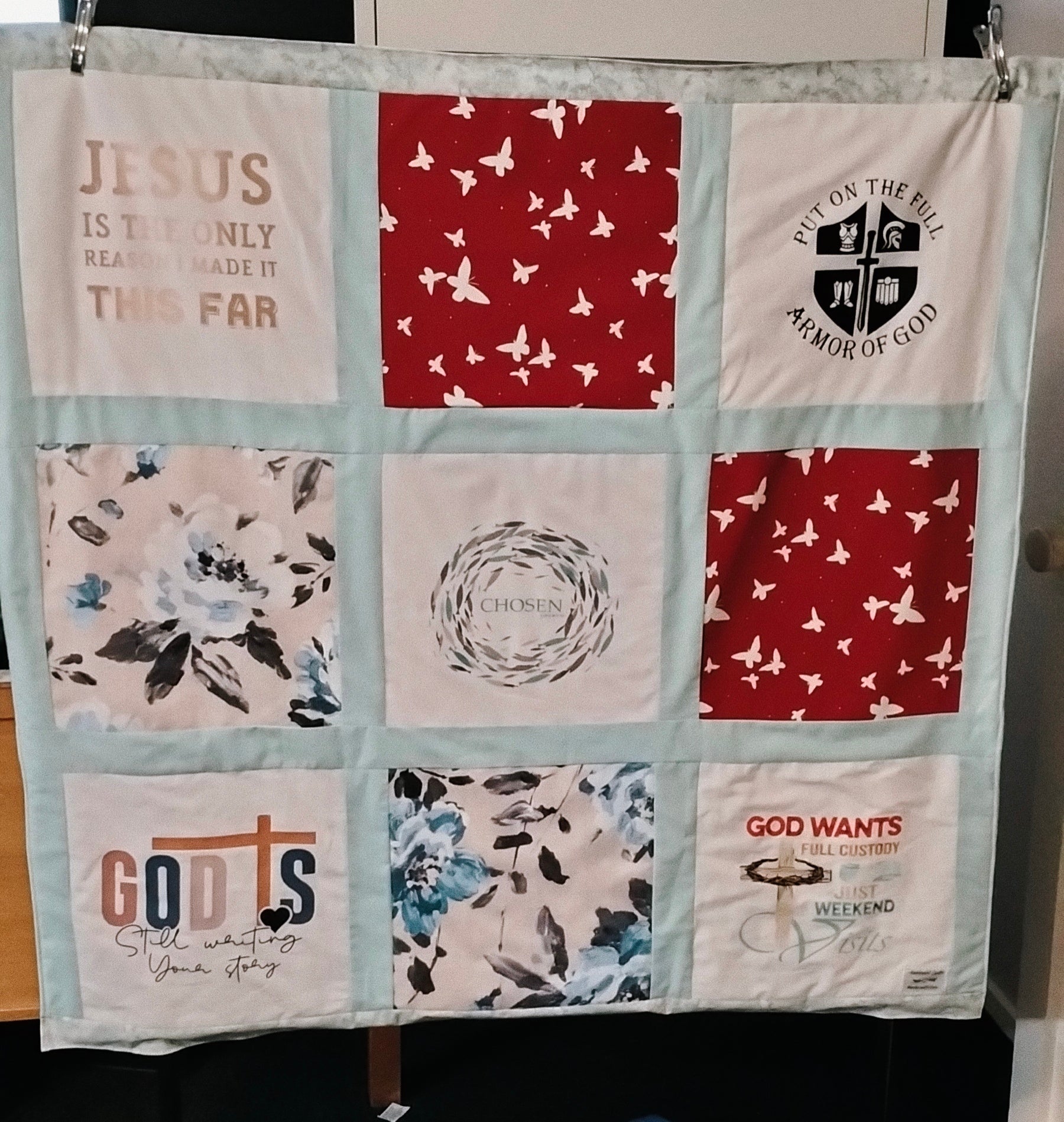 Choosen Prayer Knee Quilt