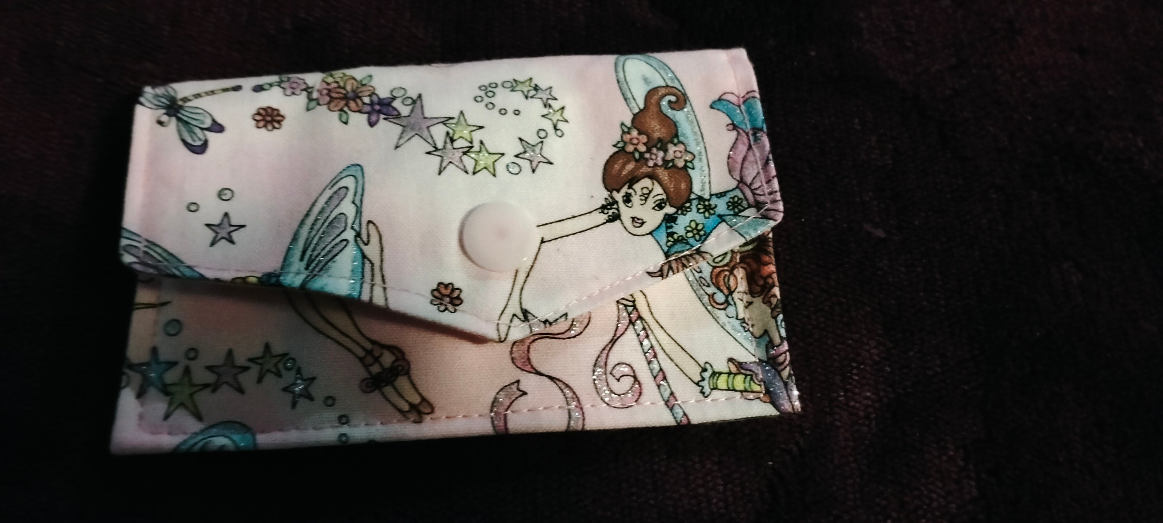 Pink Fairies Gift Card Wallet